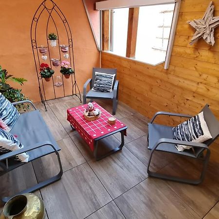 Appartement duplex climatisé avec terrasse HANSI Colmar Exterior foto