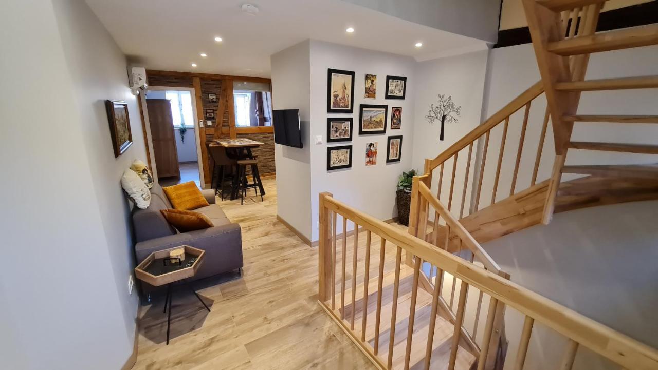 Appartement duplex climatisé avec terrasse HANSI Colmar Exterior foto
